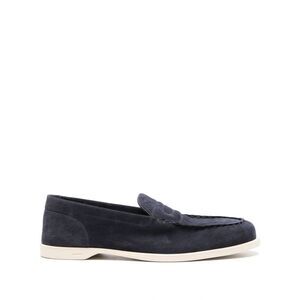John Lobb Men Pace Suede Leather Loafers